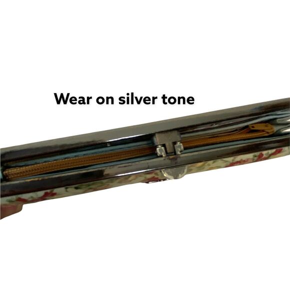 Anna Sui Wallet Women's Multicolor Floral Inner Pockets Country Chic 4" X 7.5" - Picture 5 of 13